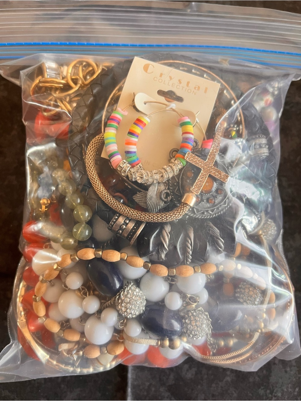Craft & Wearable Lot - Assorted Bracelets & Necklaces - Picture 7 of 12